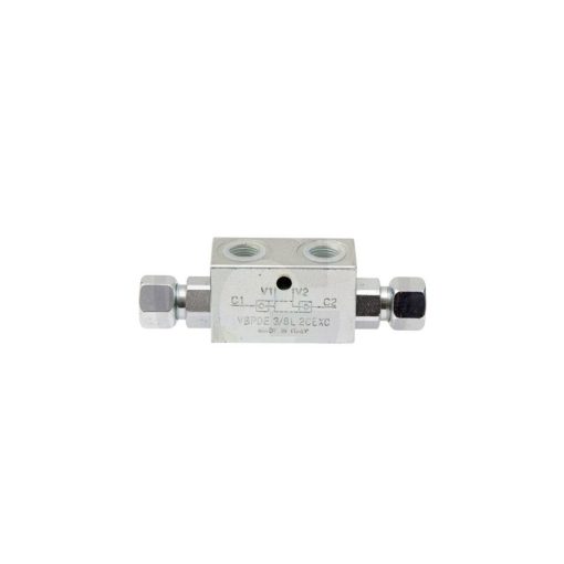 Valvola di blocco pilotata doppio effetto 3/8"